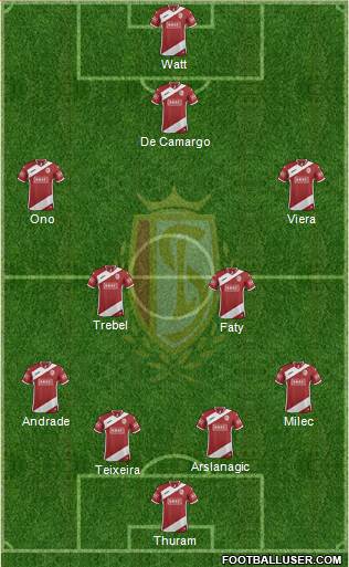 R Standard de Liège Formation 2014