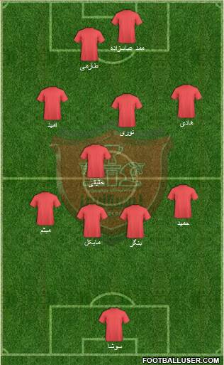 Persepolis Tehran Formation 2014