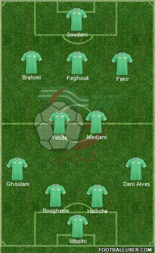 Algeria Formation 2014