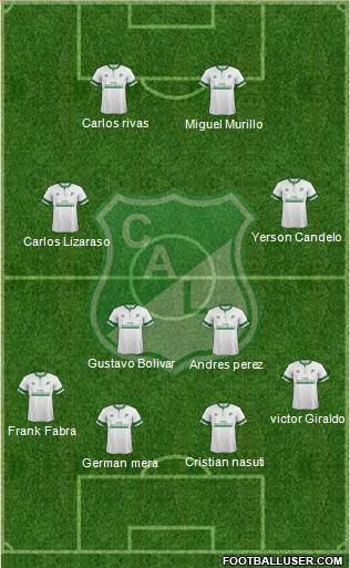 AC Deportivo Cali Formation 2014