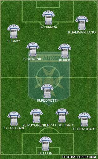 A.J. Auxerre Formation 2014