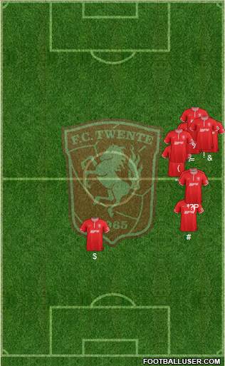 FC Twente Formation 2014