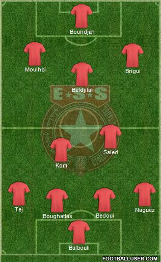 Etoile Sportive du Sahel Formation 2014