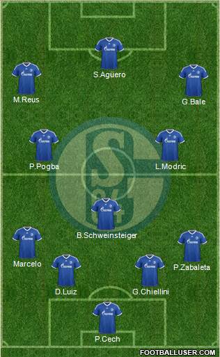 FC Schalke 04 Formation 2014