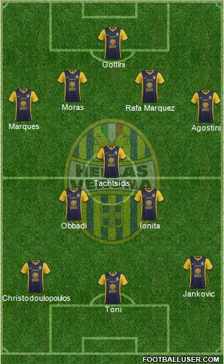 Hellas Verona Formation 2014