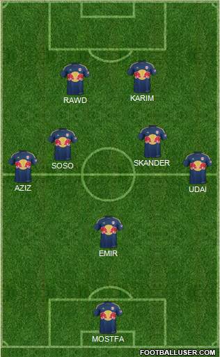 New York Red Bulls Formation 2014