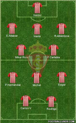 Real Sporting S.A.D. Formation 2014