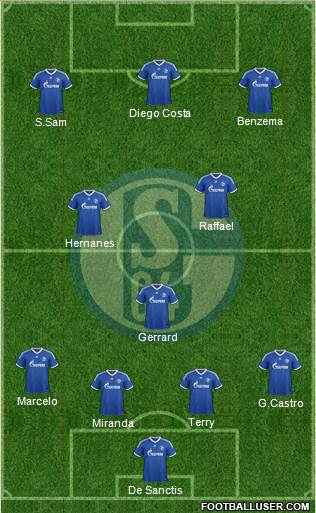 FC Schalke 04 Formation 2014