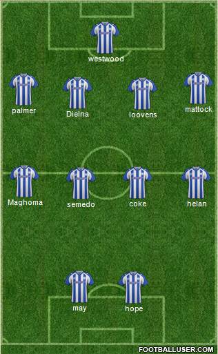 Sheffield Wednesday Formation 2014