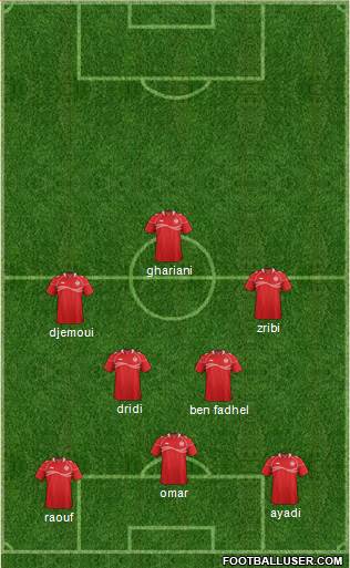 Tunisia Formation 2014