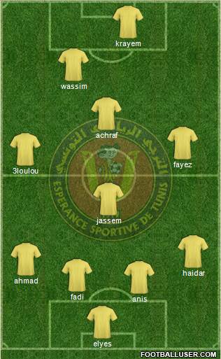 Espérance Sportive de Tunis Formation 2014