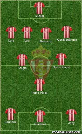 Real Sporting S.A.D. Formation 2014