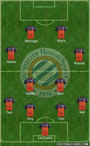 Montpellier Hérault Sport Club Formation 2014