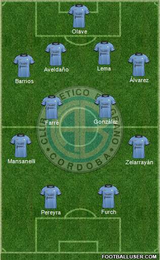 Belgrano de Córdoba Formation 2014