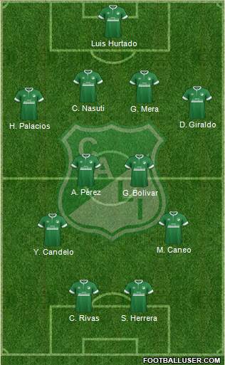 AC Deportivo Cali Formation 2014