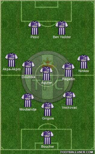 Toulouse Football Club Formation 2014