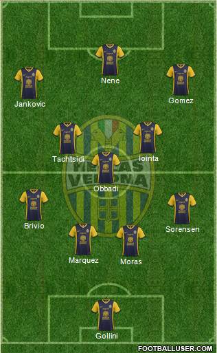 Hellas Verona Formation 2014