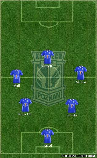 Lech Poznan Formation 2014