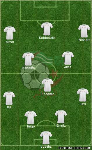 Algeria Formation 2014