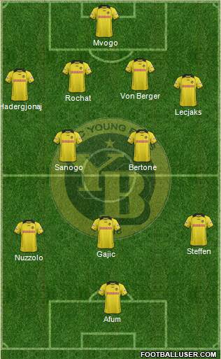 BSC Young Boys Formation 2014