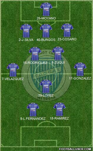 Godoy Cruz Antonio Tomba Formation 2014