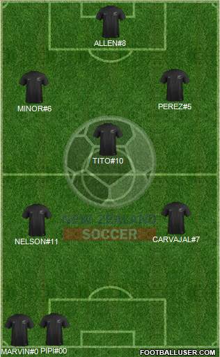 New Zealand Formation 2014