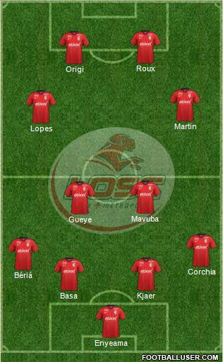 LOSC Lille Métropole Formation 2014