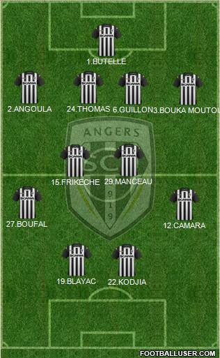 Angers SCO Formation 2014