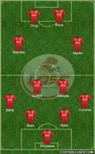 LOSC Lille Métropole Formation 2014