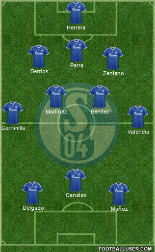 FC Schalke 04 Formation 2014