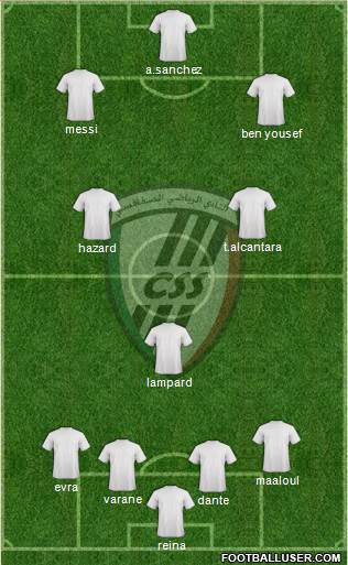 Club Sportif Sfaxien Formation 2014