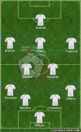 Algeria Formation 2014