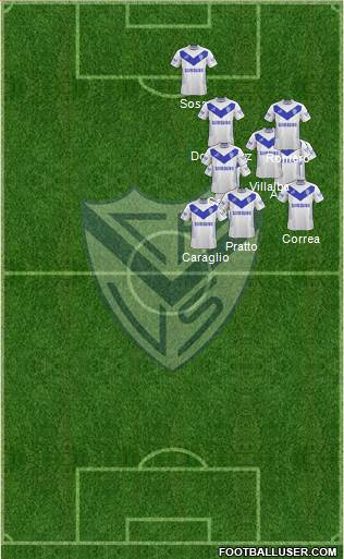 Vélez Sarsfield Formation 2014