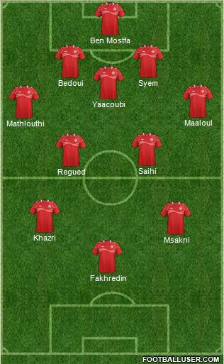 Tunisia Formation 2014