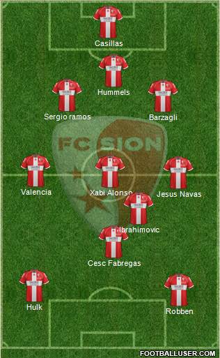 FC Sion Formation 2014