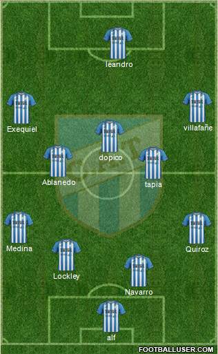 Atlético Tucumán Formation 2014