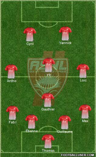 A.S. Nancy Lorraine Formation 2014