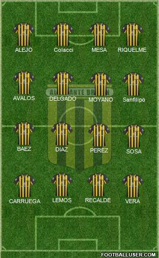 Almirante Brown Formation 2014