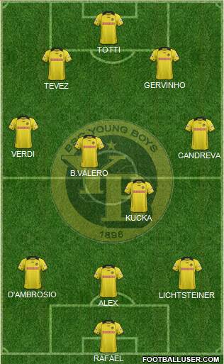 BSC Young Boys Formation 2014