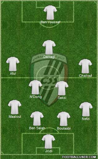 Club Sportif Sfaxien Formation 2014