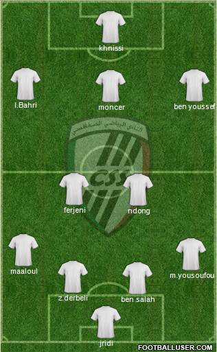 Club Sportif Sfaxien Formation 2014