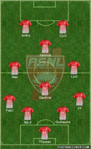 A.S. Nancy Lorraine Formation 2014