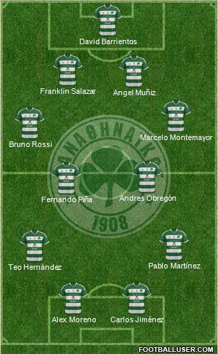 Panathinaikos AO Formation 2014