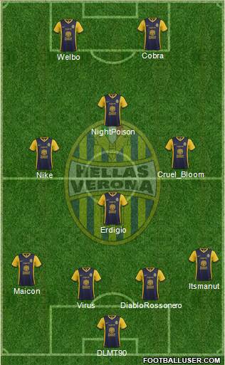 Hellas Verona Formation 2014