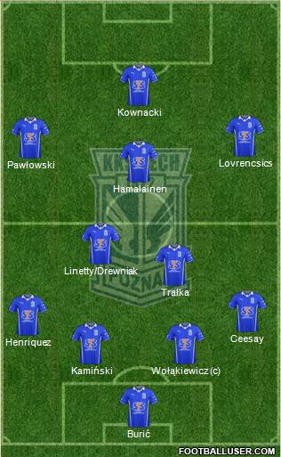 Lech Poznan Formation 2014