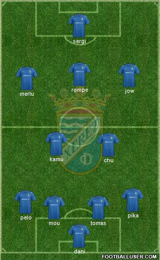 Xerez C.D., S.A.D. Formation 2014