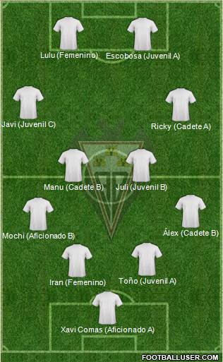 Albacete B., S.A.D. Formation 2014