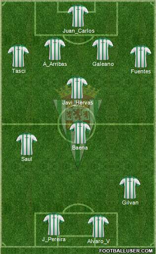 Córdoba C.F., S.A.D. Formation 2014