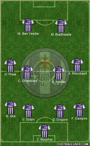 Toulouse Football Club Formation 2014