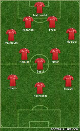 Tunisia Formation 2014